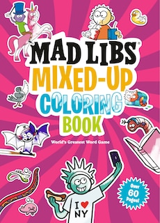 Couverture_Mad Libs Mixed-Up Coloring Book