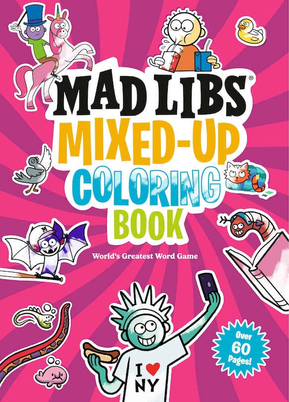 Couverture_Mad Libs Mixed-Up Coloring Book