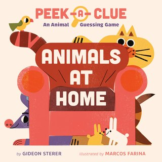 Front cover_Peek-a-Clue: Animals at Home