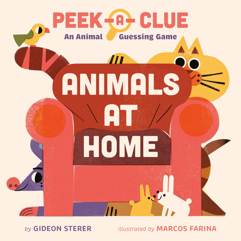 Front cover_Peek-a-Clue: Animals at Home