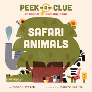 Front cover_Peek-a-Clue: Safari Animals