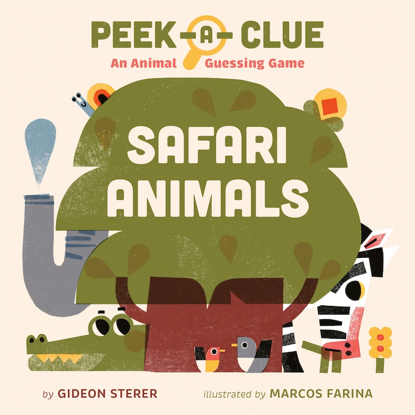 Front cover_Peek-a-Clue: Safari Animals