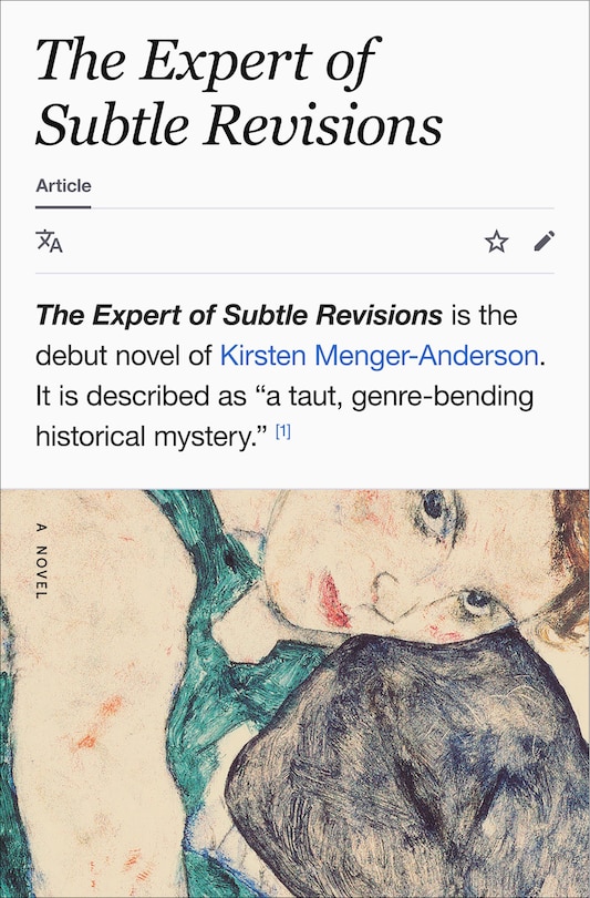 Front cover_The Expert of Subtle Revisions