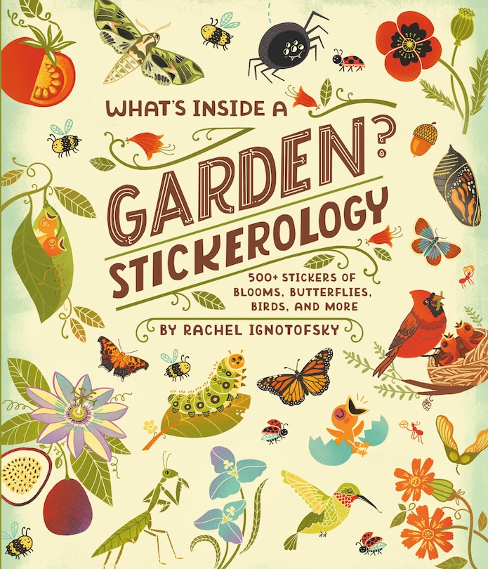 Couverture_What's Inside a Garden? Stickerology
