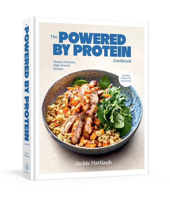 Front cover_The Powered by Protein Cookbook: A Cookbook