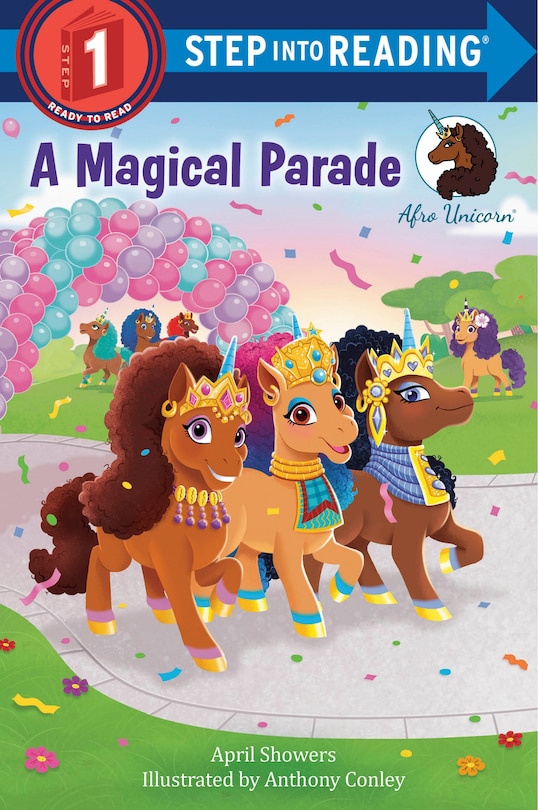 Front cover_Afro Unicorn: A Magical Parade