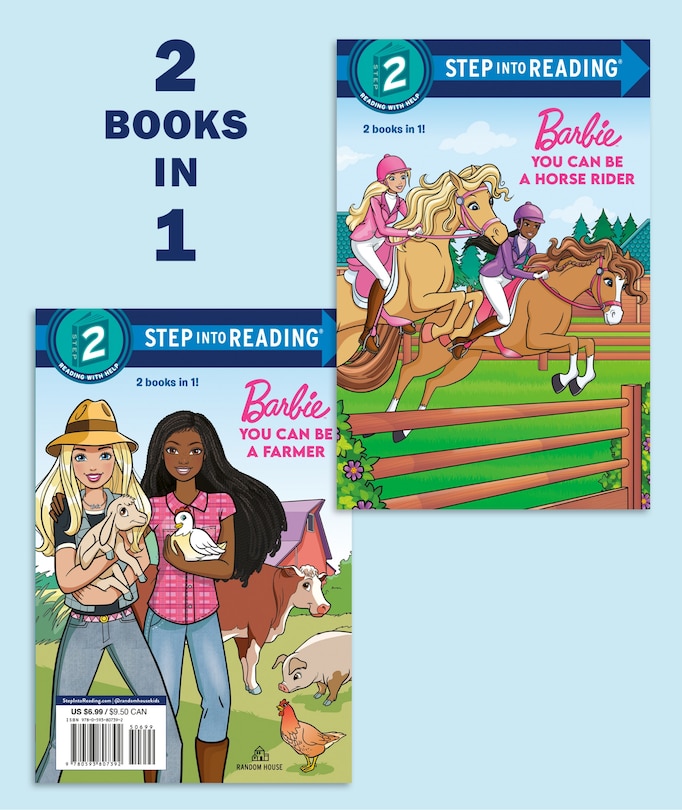 Front cover_You Can Be a Horse Rider/You Can Be a Farmer (Barbie)