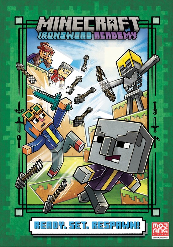 Couverture_Ready. Set. Respawn! (Minecraft Ironsword Academy #1)