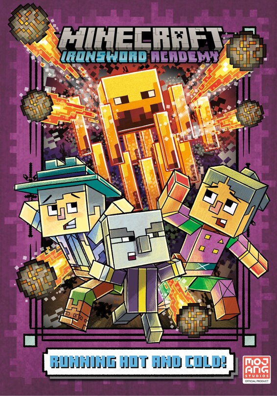 Front cover_Running Hot and Cold! (Minecraft Ironsword Academy #3)