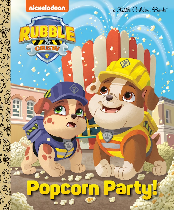 Front cover_Popcorn Party! (PAW Patrol: Rubble & Crew)