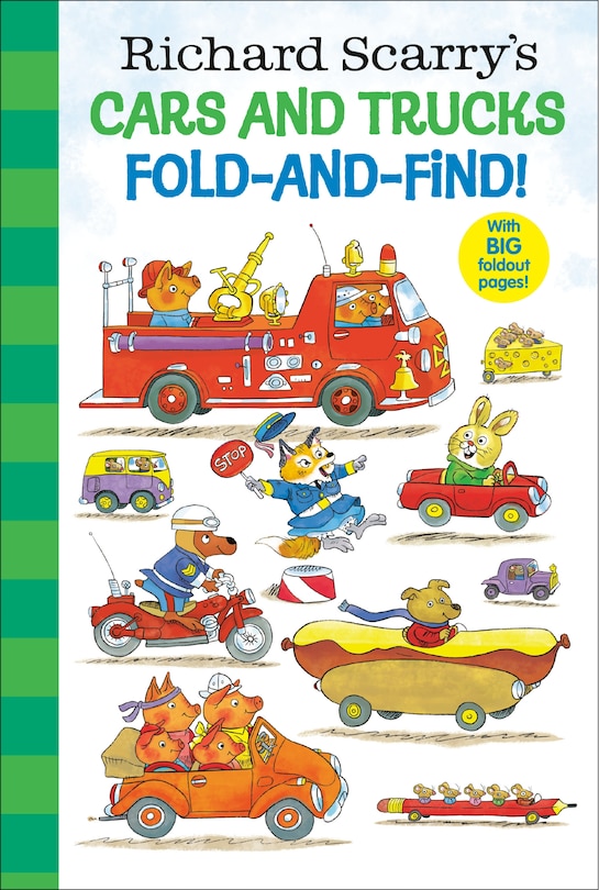 Couverture_Richard Scarry's Cars and Trucks Fold-and-Find!