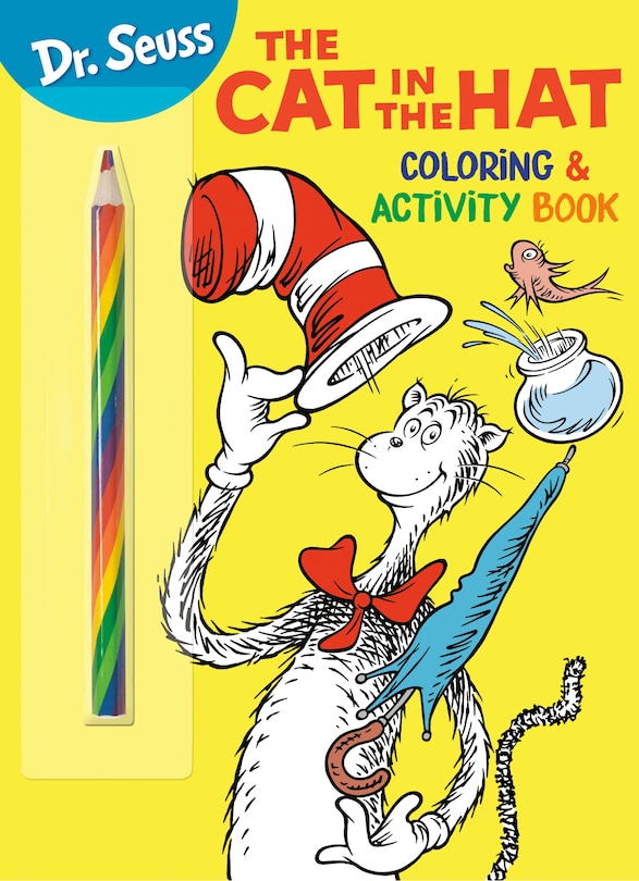 Front cover_Dr. Seuss: The Cat in the Hat Coloring & Activity Book