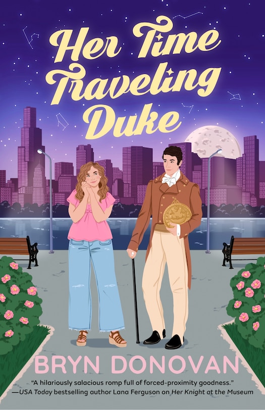 Front cover_Her Time Traveling Duke