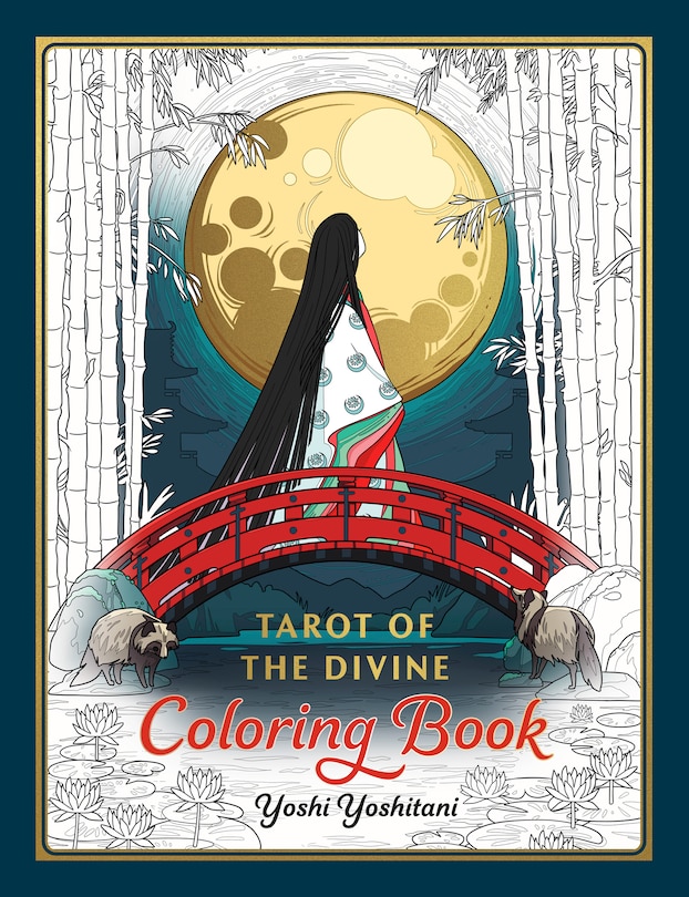 Couverture_Tarot of the Divine Coloring Book