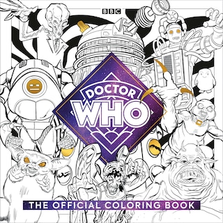 Front cover_The Official Doctor Who Coloring Book