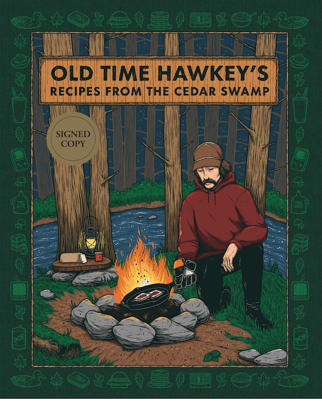 Front cover_Old Time Hawkey's Recipes from the Cedar Swamp