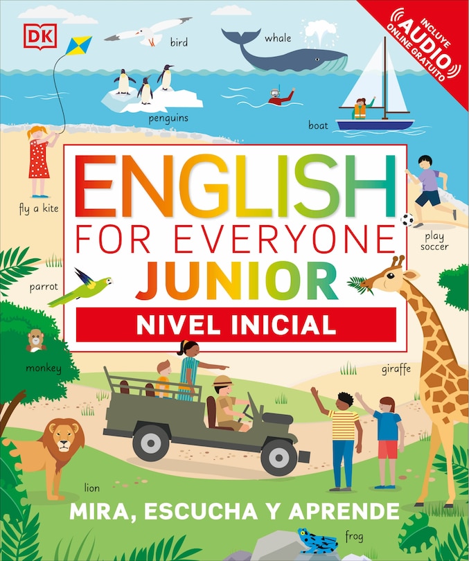 Couverture_English for Everyone Junior Nivel inicial (Beginner's Course)