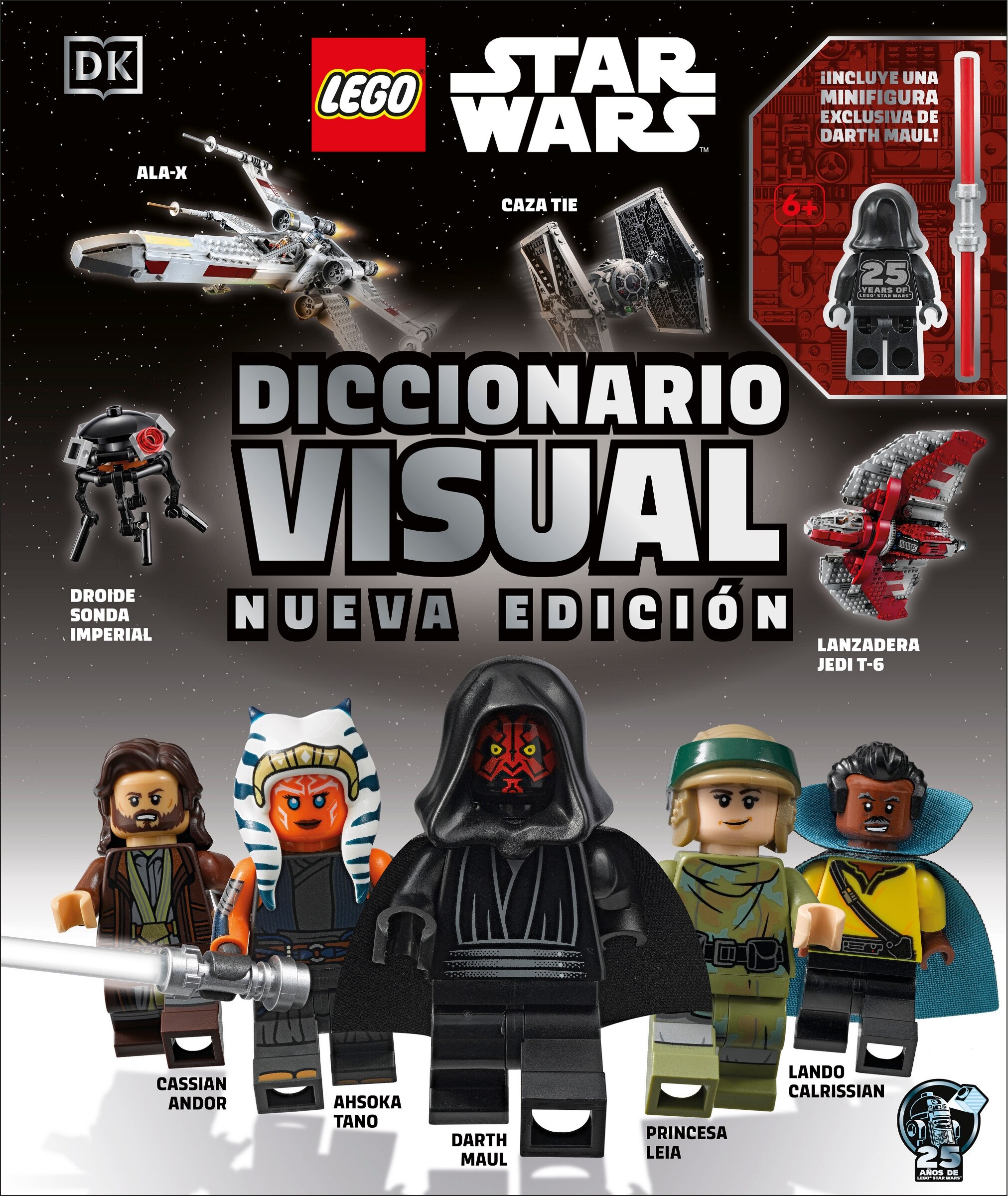 LEGO Star Wars Diccionario visual Nueva edicion Visual Dictionary Updated Edition Con una minifigura exclusiva de LEGO Star Wars