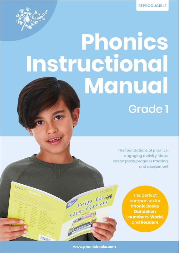 Couverture_Phonic Books Dandelion Instructional Manual Grade 1