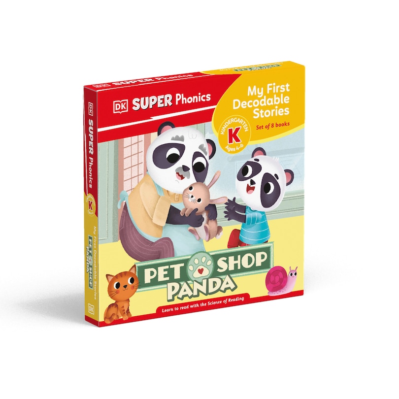 Couverture_DK Super Phonics My First Decodable Stories Pet Shop Panda