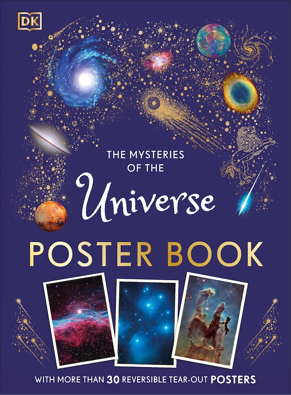Front cover_The Mysteries of the Universe Poster Book