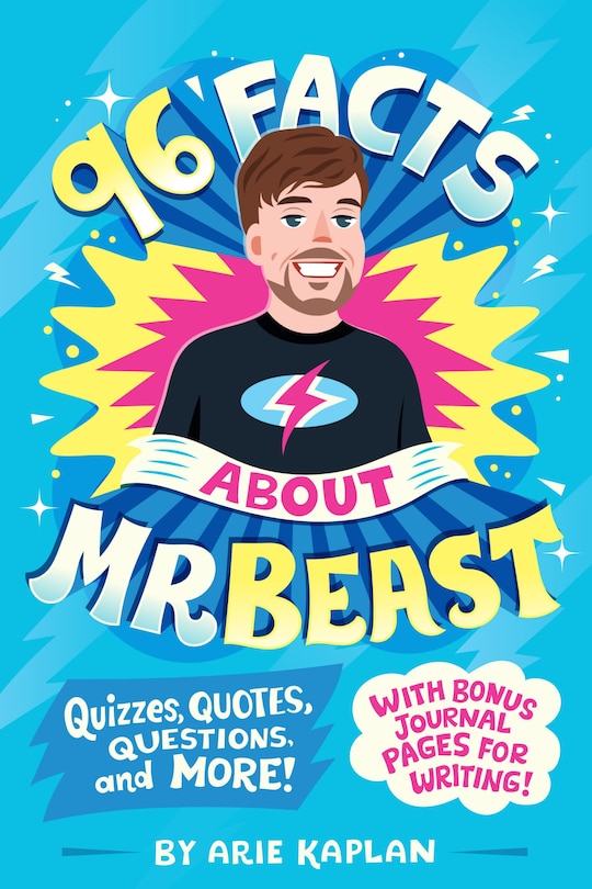 Front cover_96 Facts About MrBeast