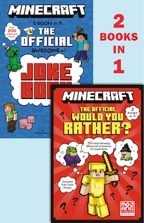 Front cover_Minecraft 2-in-1: The Official Would You Rather/The Official Joke Book (Minecraft)