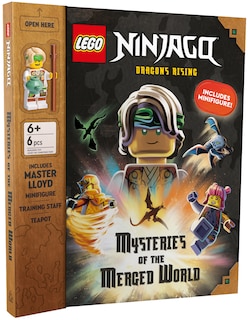 Couverture_Mysteries of the Merged World (LEGO Ninjago: Dragons Rising Book and Mini-figure)