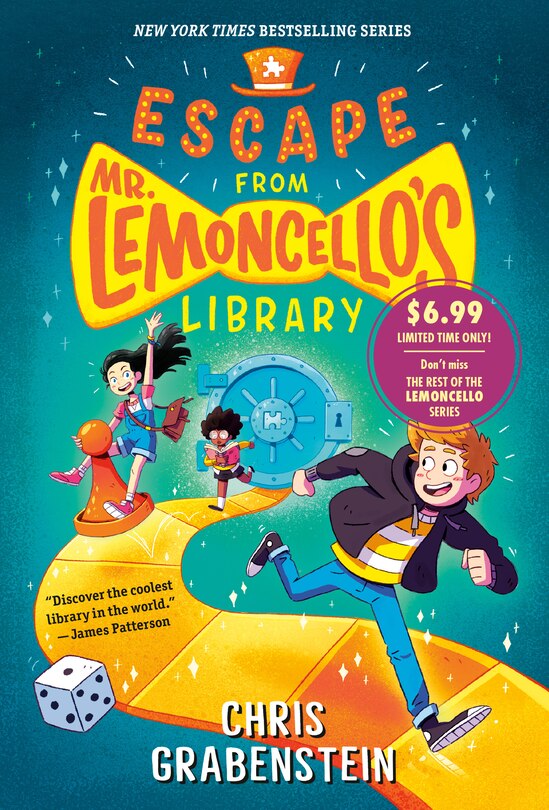 Front cover_Escape from Mr. Lemoncello's Library