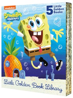 Front cover_SpongeBob SquarePants Little Golden Book Library (SpongeBob SquarePants)