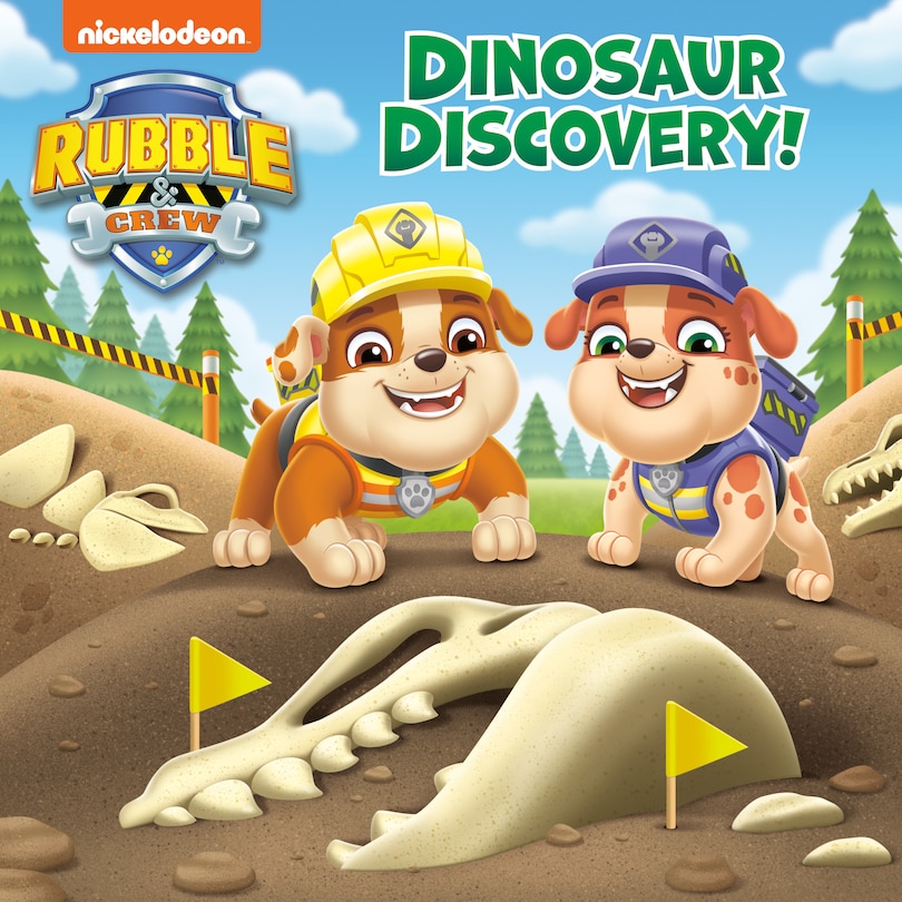 Front cover_Dinosaur Discovery! (PAW Patrol: Rubble & Crew)