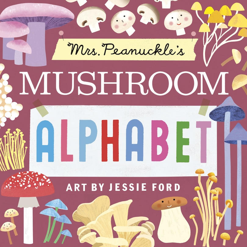Front cover_Mrs. Peanuckle's Mushroom Alphabet