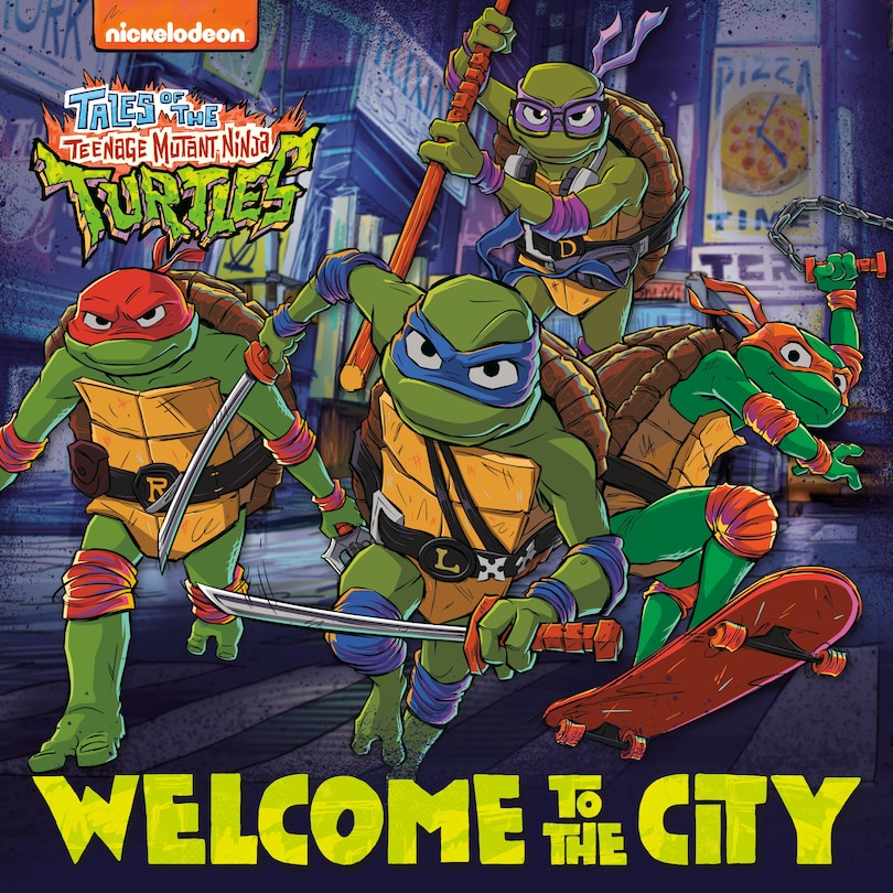 Front cover_Welcome to the City (Tales of the Teenage Mutant Ninja Turtles)