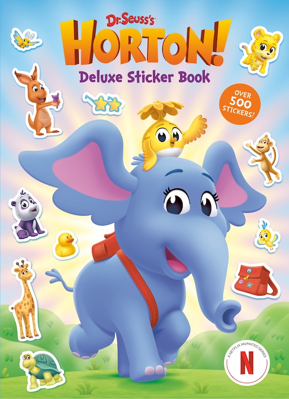 Couverture_Dr. Seuss's Horton! Deluxe Sticker Book