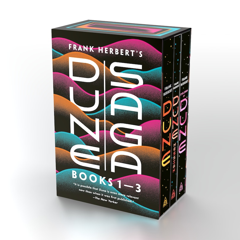 Couverture_Frank Herbert's Dune Saga 3-Book Boxed Set