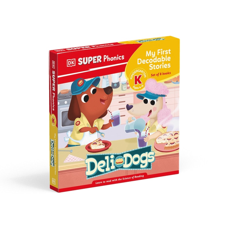 Couverture_DK Super Phonics My First Decodable Stories Deli Dogs