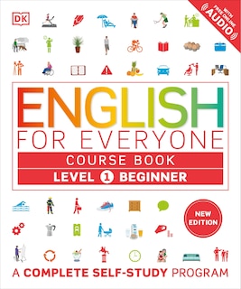 Front cover_English for Everyone Course Book Level 1 Beginner