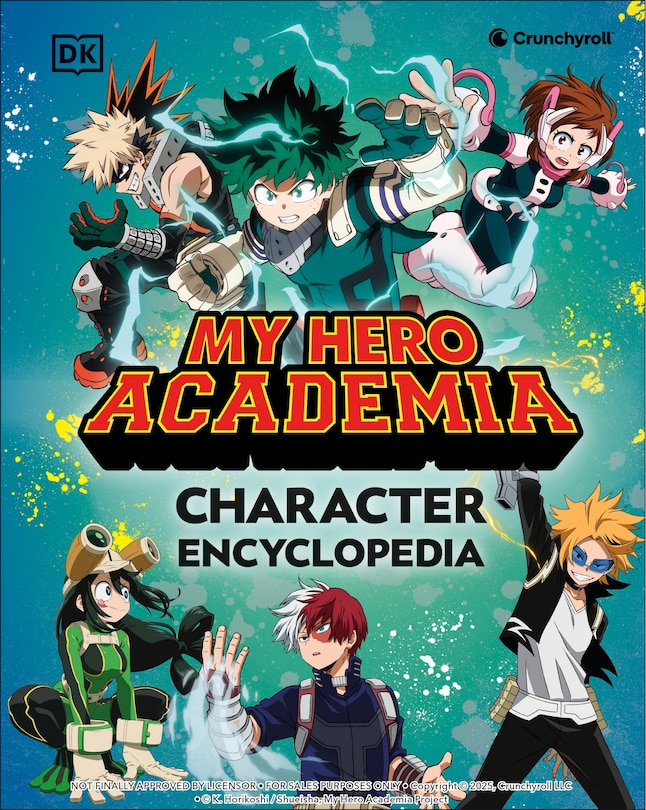 Front cover_My Hero Academia Character Encyclopedia