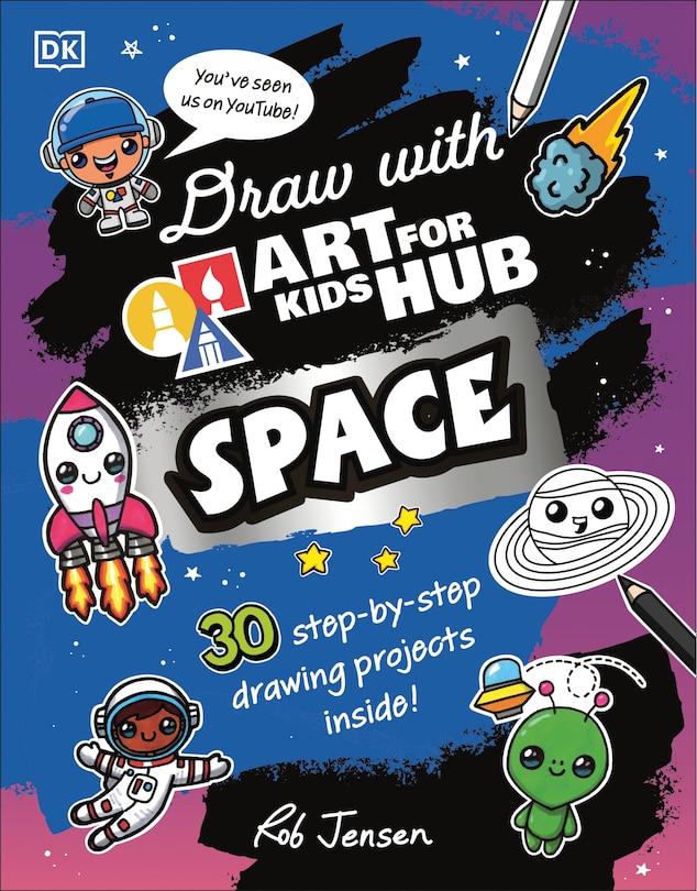 Front cover_Draw with Art for Kids Hub Space