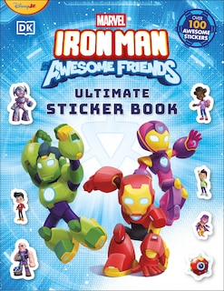 Couverture_Marvel Iron Man and his Awesome Friends Ultimate Sticker Book