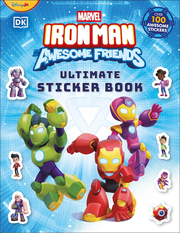 Couverture_Marvel Iron Man and his Awesome Friends Ultimate Sticker Book
