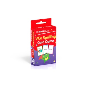 Front cover_DK Super Phonics VCe Spellings Card Game