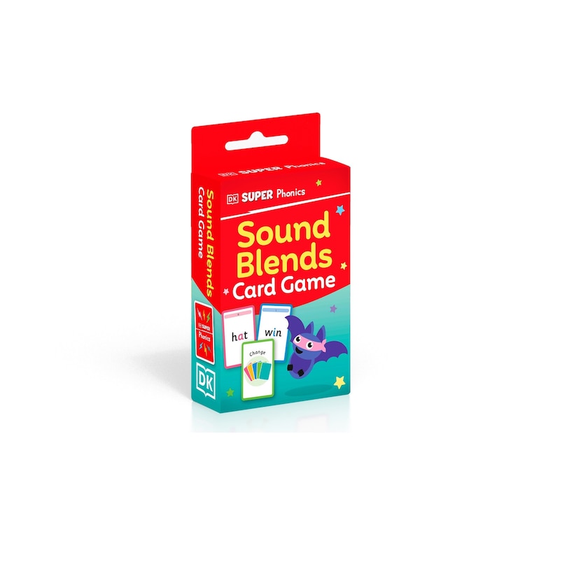 Front cover_DK Super Phonics Sound Blends Card Game