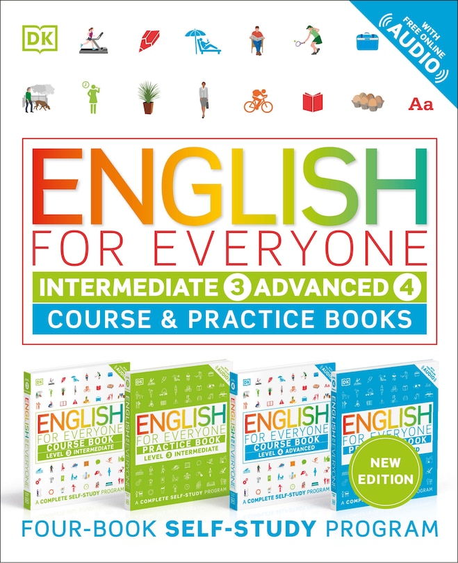 Couverture_English for Everyone Intermediate and Advanced Box Set
