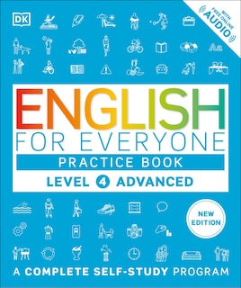 Front cover_English for Everyone Practice Book Level 4 Advanced