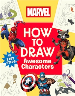 Front cover_Marvel How to Draw Awesome Characters