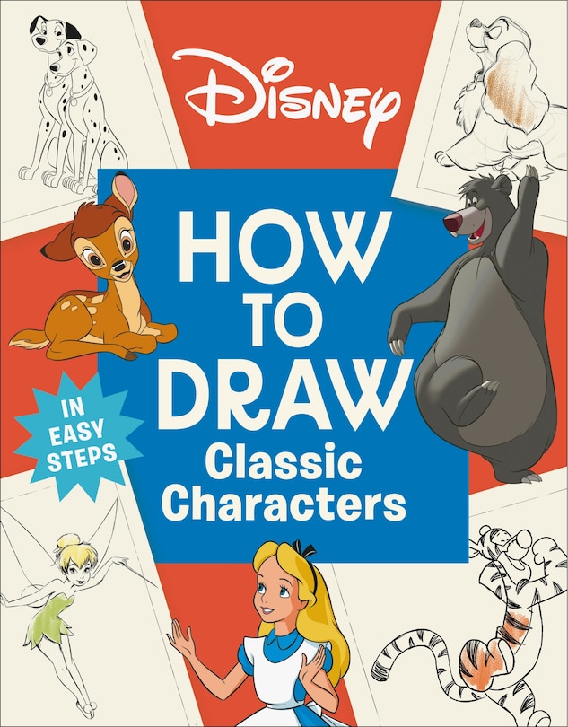 Couverture_Disney How to Draw Classic Characters