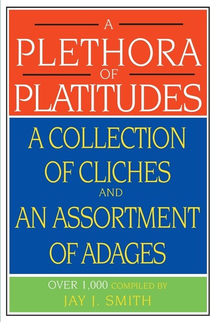 Couverture_A Plethora of Platitudes