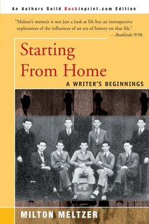Front cover_Starting from Home