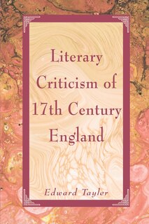Couverture_Literary Criticism of Seventeenth-Century England